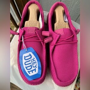 Hey Dude Plum Casual Shoes